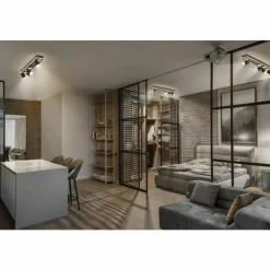 Luminaires Ledvance Éclairage Led|Decor Plafonnier LED Noir, 4 lumières