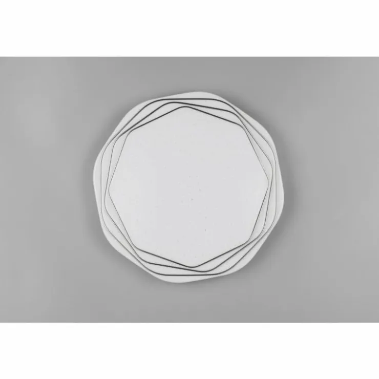 Luminaires Reality Éclairage Led|Dizzy Plafonnier LED Blanc, 1 lumière, Télécommandes