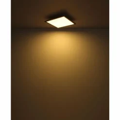 Luminaires Globo Lighting Éclairage Led|Doha Plafonnier LED Anthracite, Blanc, 1 lumière
