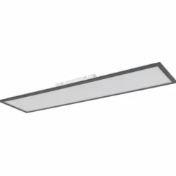 Luminaires Globo Lighting Éclairage Led|Doha Plafonnier LED Anthracite, Blanc, 1 lumière