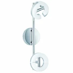 Luminaires Fischer & Honsel Appliques|Donut Honsel Plafonnier LED Chrome, 2 lumières