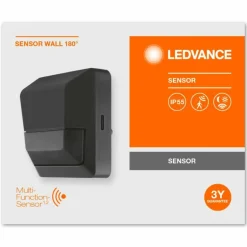 Détecteur de mouvement LEDVANCE SENSOR Gris, Détecteur de mouvement