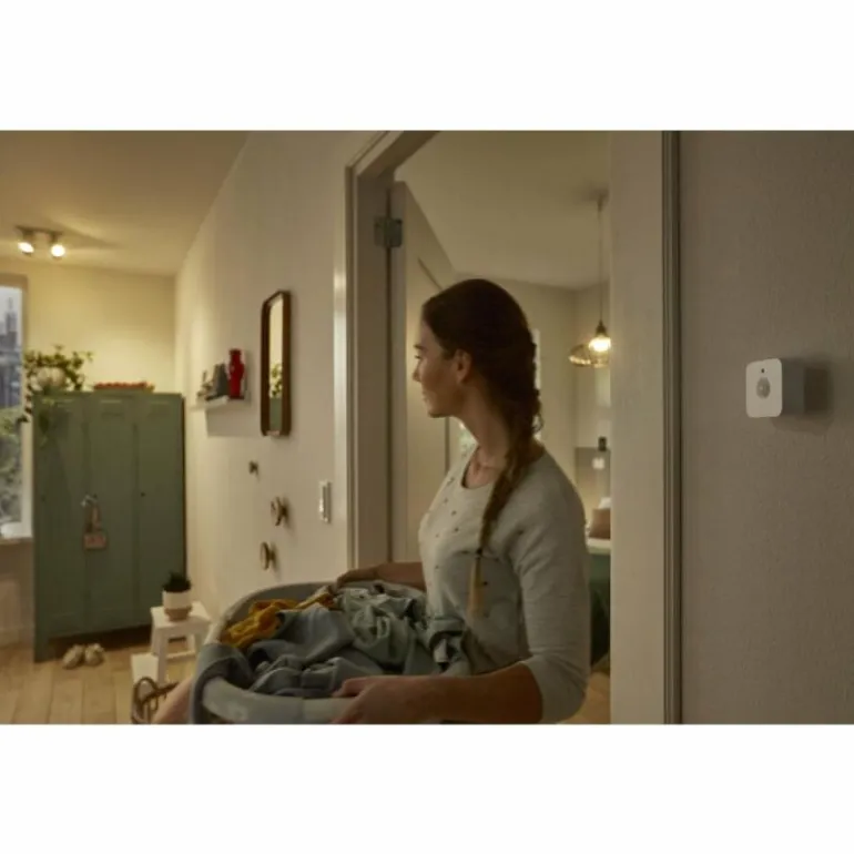 Détecteur de mouvement Philips Hue White & Colour Ambiance Ensis Blanc, Détecteur de mouvement