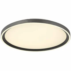 Luminaires Globo Lighting Éclairage Led|Dublin Plafonnier LED Gris, 1 lumière, Télécommandes