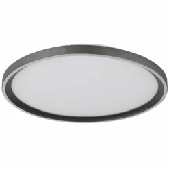 Luminaires Globo Lighting Éclairage Led|Dublin Plafonnier LED Gris, 1 lumière, Télécommandes