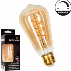 E27 LED 6 watt 2200 kelvin 320 lumen