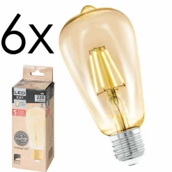 E27 LED 4 Watt blanc chaud 220 Lumen