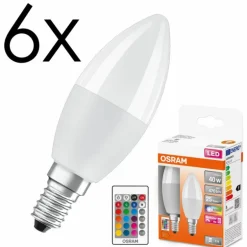 E14 LED 4.9 Watt blanc chaud dimmable 470 Lumen