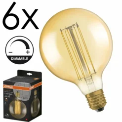 E27 LED 5.8 Watt blanc chaud dimmable 470 Lumen
