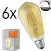 E27 LED 6 Watt blanc chaud dimmable 680 Lumen