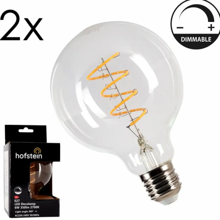 E27 LED 6 Watt blanc chaud dimmable 350 Lumen