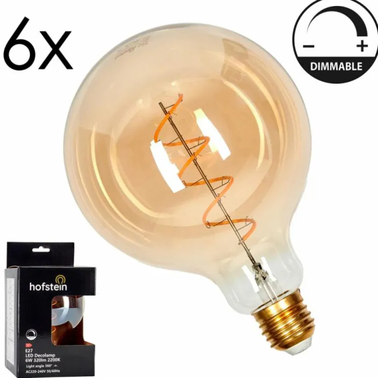 E27 LED 6 Watt blanc chaud dimmable 320 Lumen