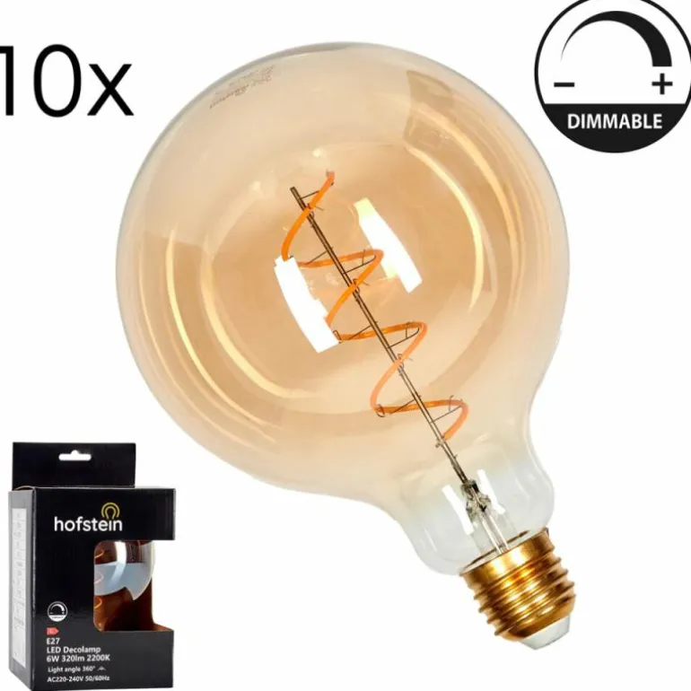 E27 LED 6 Watt blanc chaud dimmable 320 Lumen