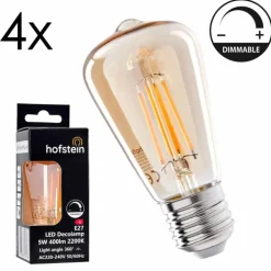 E27 LED 5 Watt blanc chaud dimmable 400 Lumen