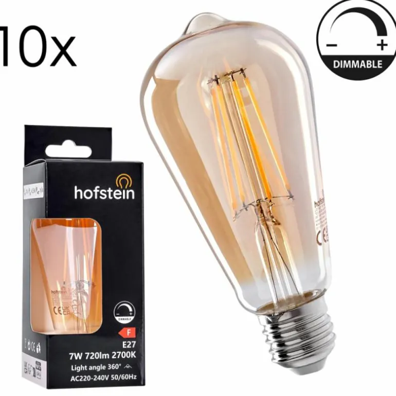 E27 LED 7 Watt blanc chaud dimmable 720 Lumen