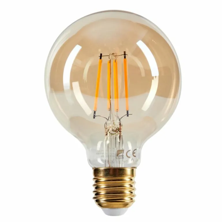 E27 Lot de 2 LED 6 watts 2200 kelvins 650 lumens