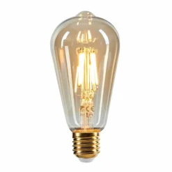 E27 Lot de 2 LED 6 watts 2200 kelvins 650 lumens