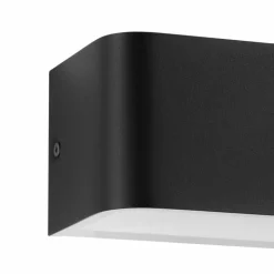 Luminaires Eglo Appliques|Eglo Applique murale LED Noir, Blanc, 1 lumière