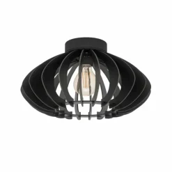Luminaires Eglo Plafonniers|Eglo Plafonnier Noir, 1 lumière