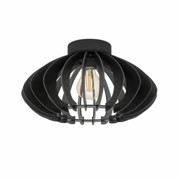 Luminaires Eglo Plafonniers|Eglo Plafonnier Noir, 1 lumière