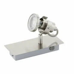 Luminaires Eglo Spots Et Projecteurs|Eglo TUKON 3 LED Nickel mat, 1 lumière