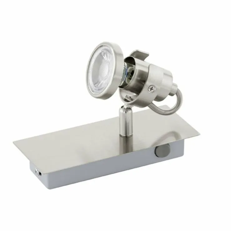 Luminaires Eglo Spots Et Projecteurs|Eglo TUKON 3 LED Nickel mat, 1 lumière
