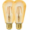 Eglo2 x E27 6 watt 2200 kelvin 650 lumen