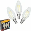 Eglo 3x LED E14 4 Watt 2700 Kelvin 470 Lumen