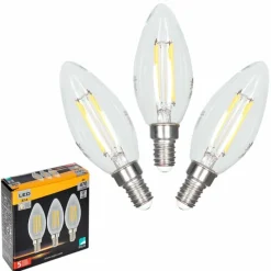 Eglo 3x LED E14 4 Watt 2700 Kelvin 470 Lumen
