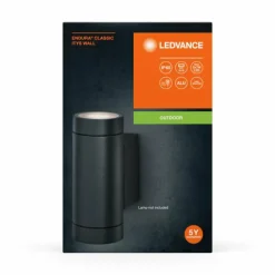 Endura Applique murale Luminaires Ledvance Gris, 2 lumières