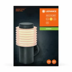 Endura Applique murale Luminaires Ledvance LED Gris, 1 lumière