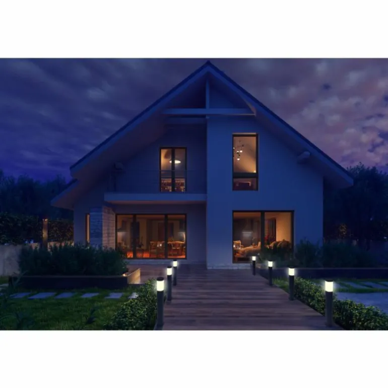 Endura Lampadaire d'extérieur Luminaires Ledvance LED Gris, 1 lumière