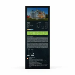 Endura Lampadaire d'extérieur Luminaires Ledvance LED Acier brossé, 1 lumière