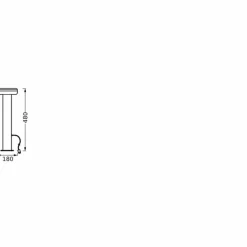 Endura Lampadaire d'extérieur Luminaires Ledvance LED Acier brossé, 1 lumière