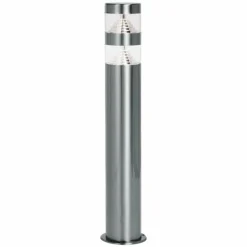 Endura Lampadaire d'extérieur Luminaires Ledvance LED Acier brossé, 1 lumière