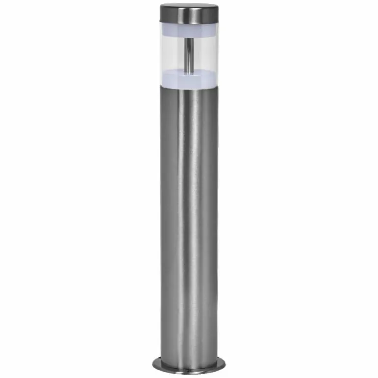 Endura Lampadaire d'extérieur Luminaires Ledvance LED Acier brossé, 1 lumière