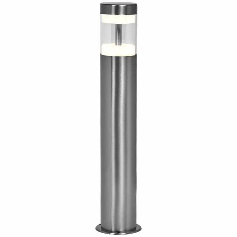 Endura Lampadaire d'extérieur Luminaires Ledvance LED Acier brossé, 1 lumière