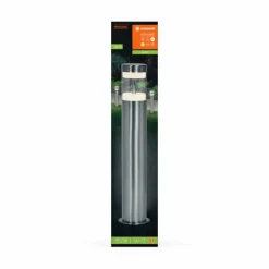 Endura Lampadaire d'extérieur Luminaires Ledvance LED Acier brossé, 1 lumière