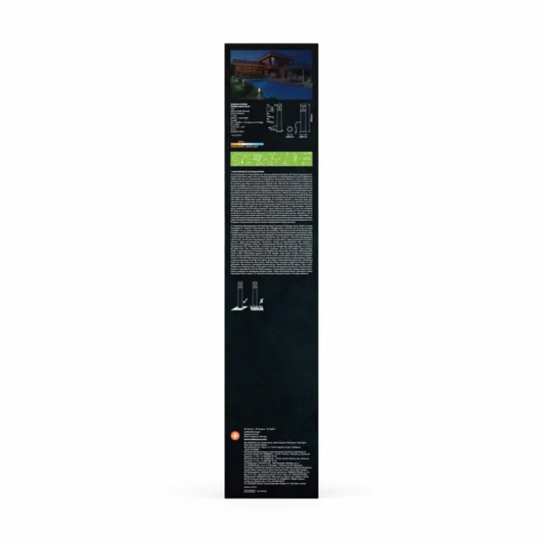 Endura Lampadaire d'extérieur Luminaires Ledvance LED Acier brossé, 1 lumière