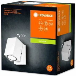 ENDURA Lampe murale d´extérieur Luminaires Ledvance Blanc, 1 lumière