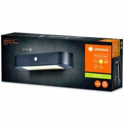 ENDURA Lampe murale d´extérieur Luminaires Ledvance LED Noir, 1 lumière, Détecteur de mouvement