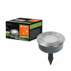 Endura Spot de jardin Luminaires Ledvance LED Acier brossé, 1 lumière