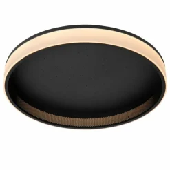 Luminaires Lucide Éclairage Led|ESTREJA Plafonnier LED Noir, 1 lumière