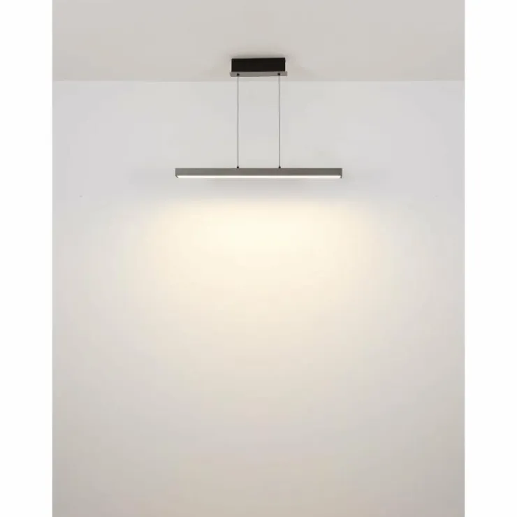 Luminaires Globo Lighting Éclairage Led|Ethan Suspension LED Gris, 1 lumière