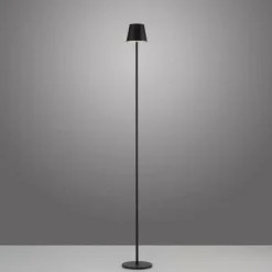 EURIA Lampadaire Luminaires Leuchten Direkt LED Noir, 1 lumière
