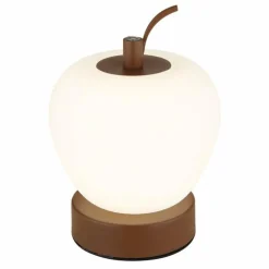 Luminaires Globo Lighting Éclairage Led|Evalina Lampe à poser LED Brun, 1 lumière
