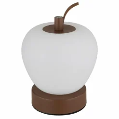 Luminaires Globo Lighting Éclairage Led|Evalina Lampe à poser LED Brun, 1 lumière