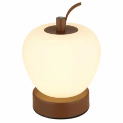 Luminaires Globo Lighting Éclairage Led|Evalina Lampe à poser LED Brun, 1 lumière