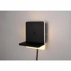 Luminaires Trio Éclairage Led|Fairfield Applique murale LED Noir, 1 lumière