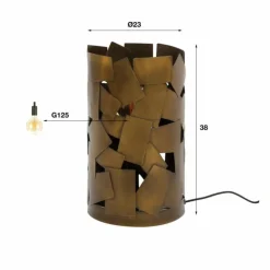 hofstein Lampes À Poser|Favsing Lampe à poser Bronze, 1 lumière